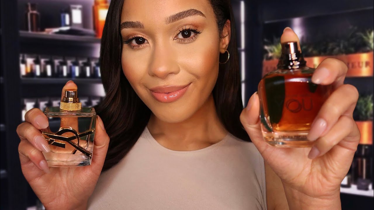 ASMR The Perfume Shop Roleplay 😴 SO RELAXING | Bottle Spraying, Tapping, Whispers