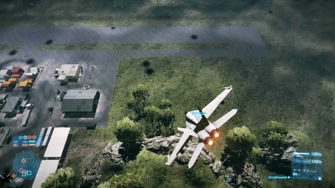BF3 HD Today - Angry Germans, Awesome Dogfighting and Missile Evading!