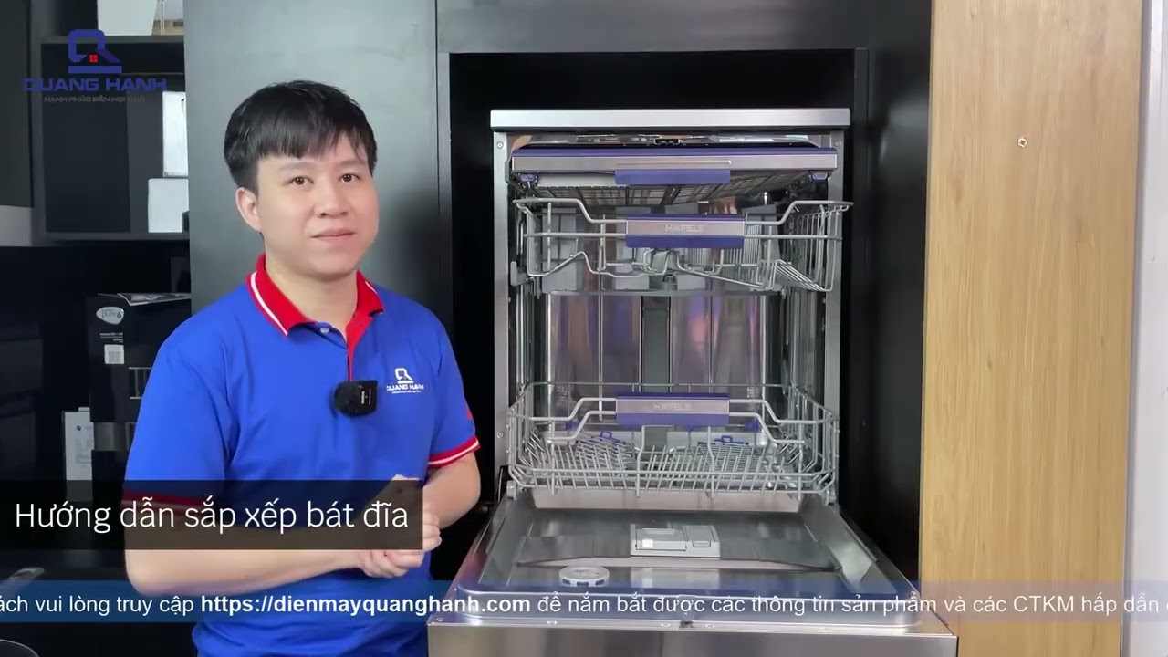 Máy rửa bát Hafele HDW-F6051S