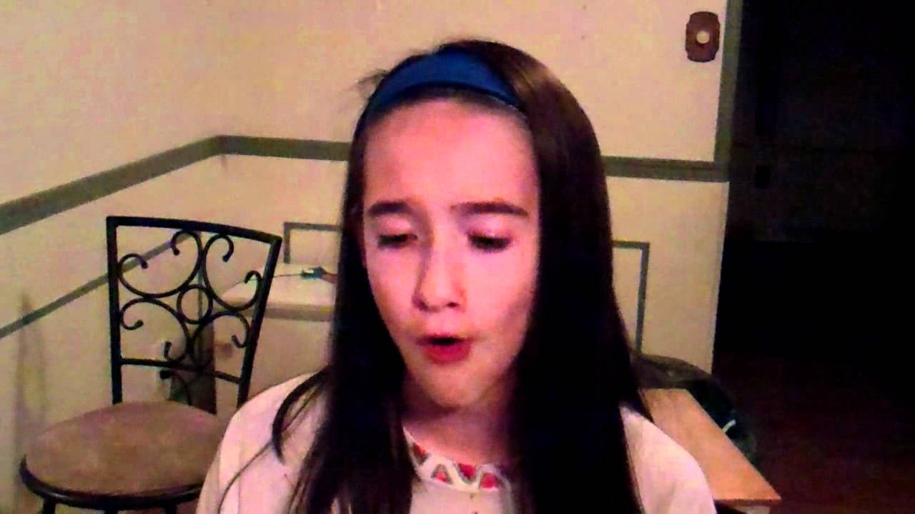 Me singing Tomorrow By Annie (Cover)
