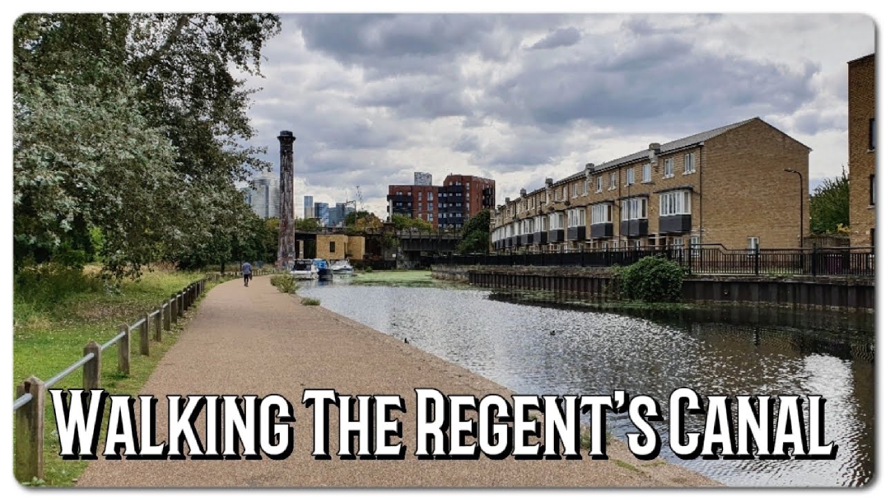 Walking London's REGENT'S CANAL | Limehouse To Little Venice.