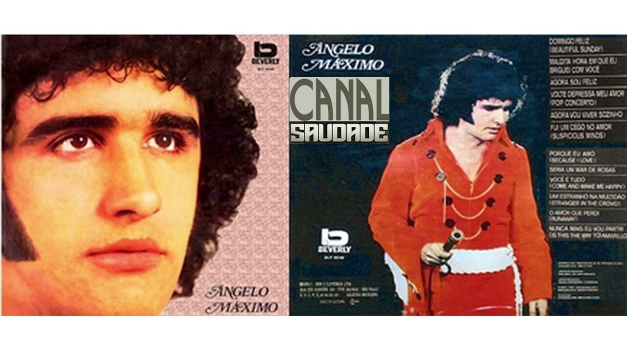 ÂNGELO  MÁXIMO  - DOMINGO FELIZ  - LP DE 1972  - MP4