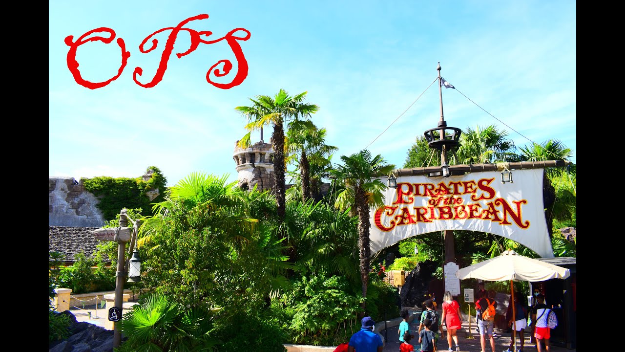 Theme Park Operations : Pirates of the Caribbean station - Disneyland Paris