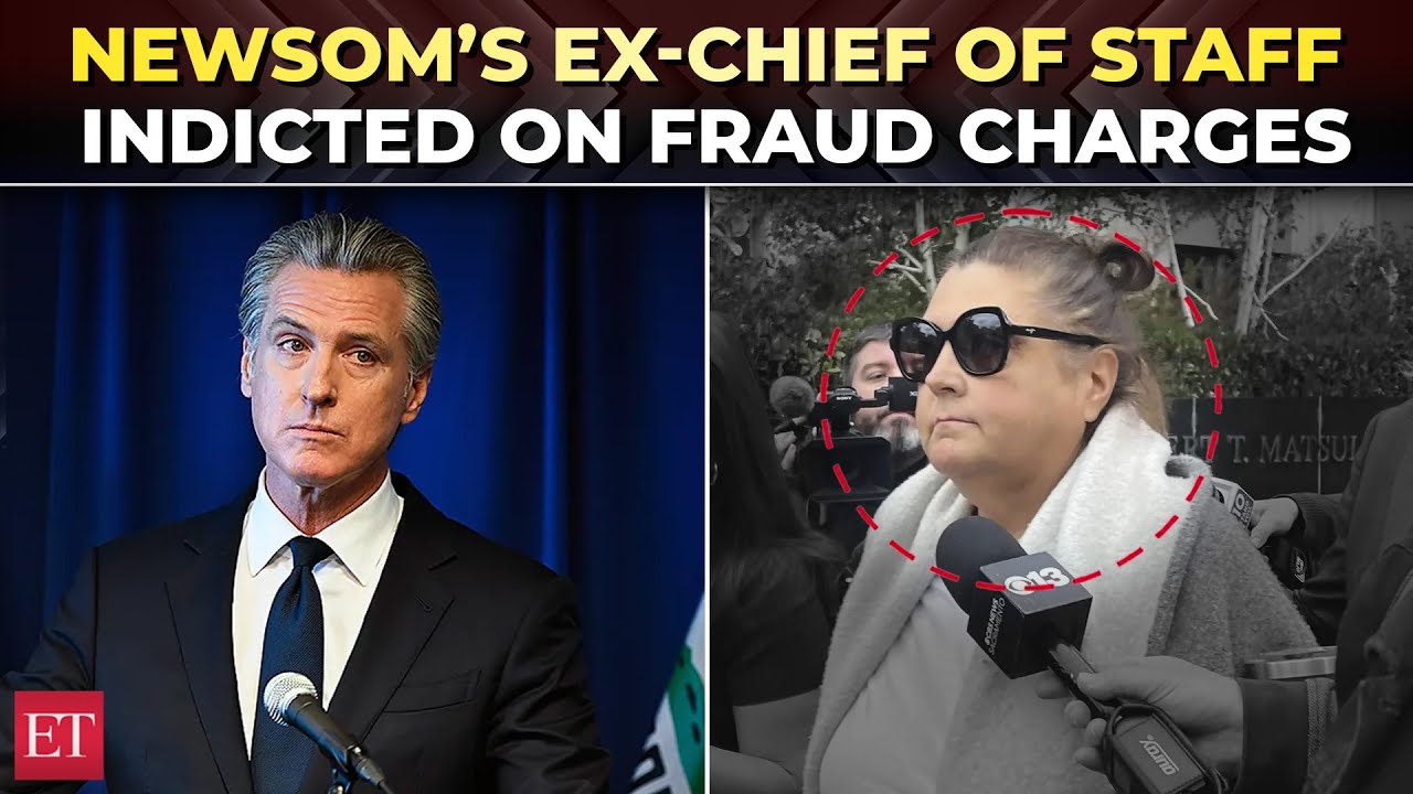 'Stole campaign funds!': California Gov Newsom's ex-chief of staff indicted on corruption charges