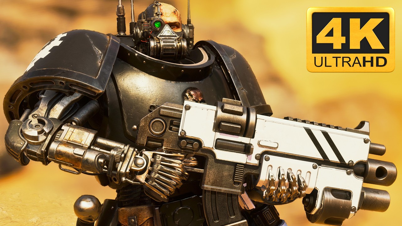 FLESH IS WEAK! FULLY AUGMENTED IRON HAND vs Tyranids – Space Marine 2 (Mod, 4K)