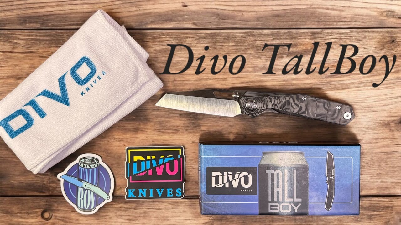 Great Knife Even Better 💯🔥 Divo TallBoy “Batch 2” Drops on 3/20