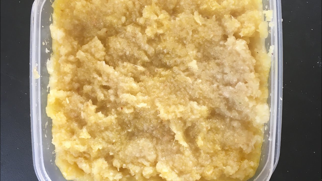 How to store homemade ginger paste for months || Preserve Ginger paste with 2 simple ingredients