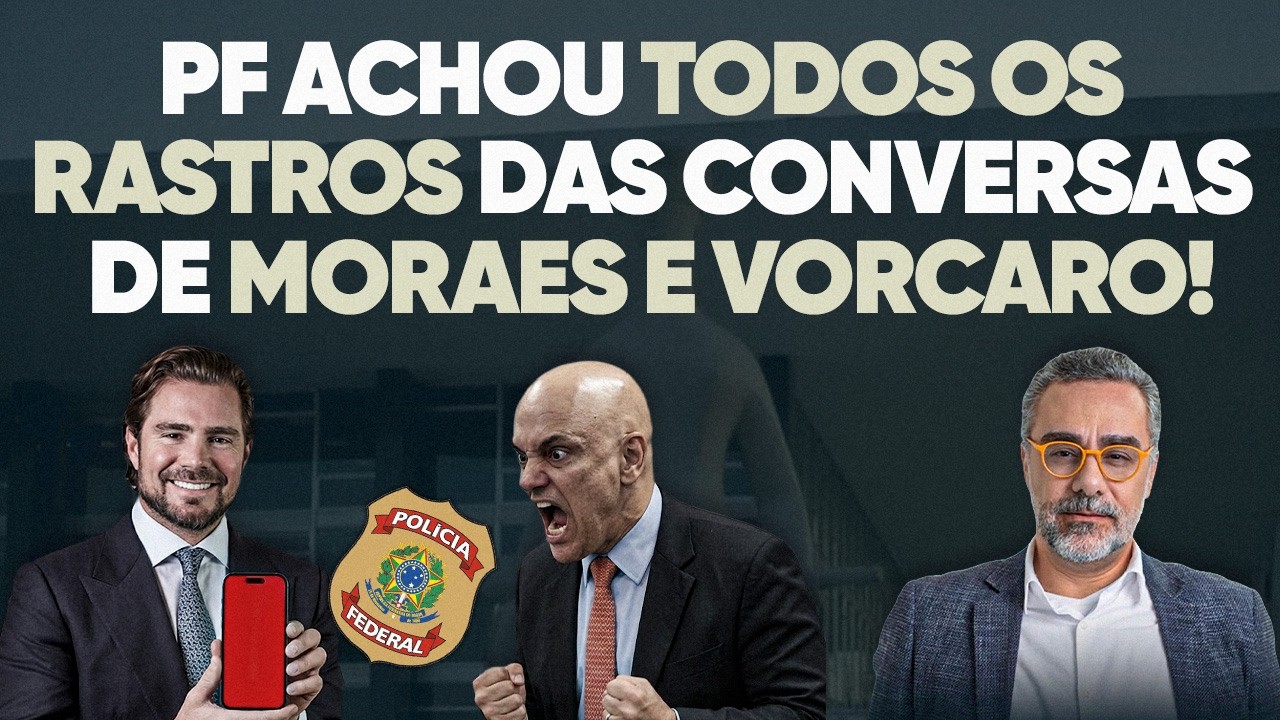 🚨 PF acha TODOS os rastros das conversas de Moraes e Vorcaro! Veja!