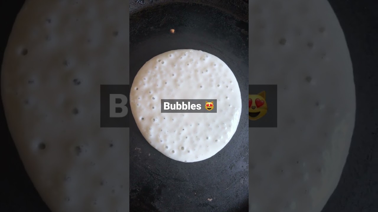 Soft spongy and fluffy Dosa