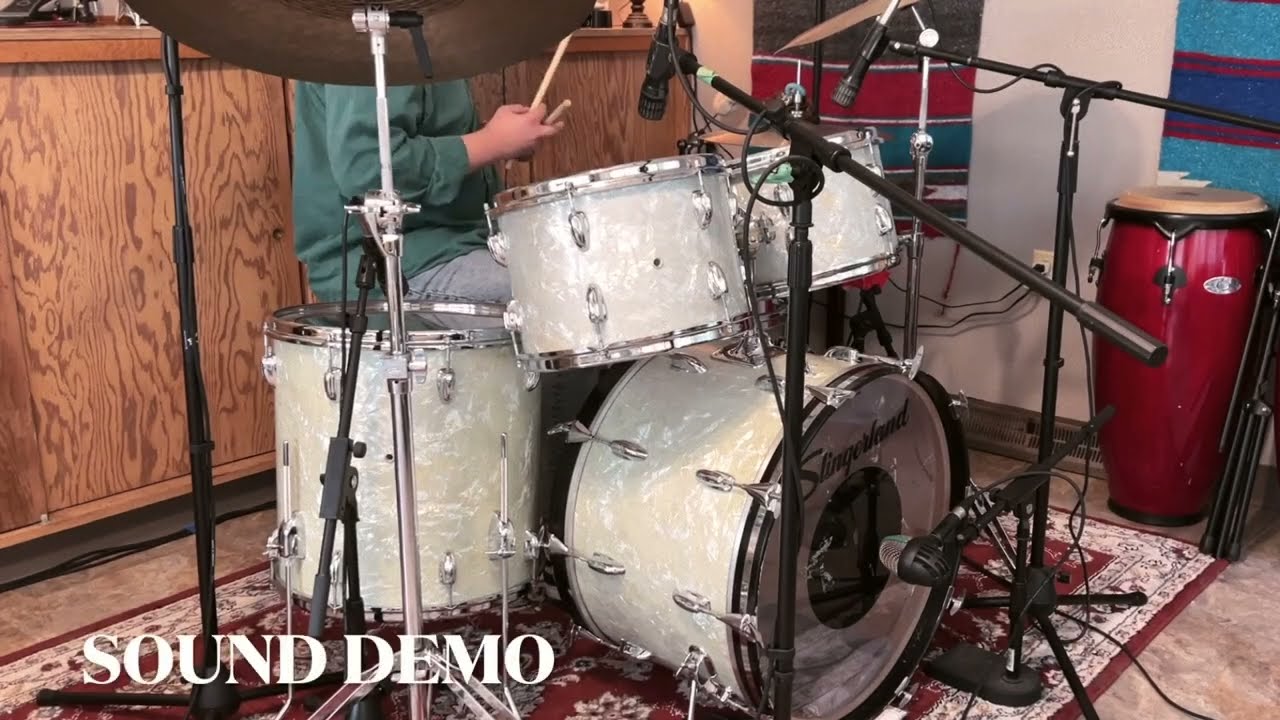Vintage Slingerland Drum Set (For Sale)