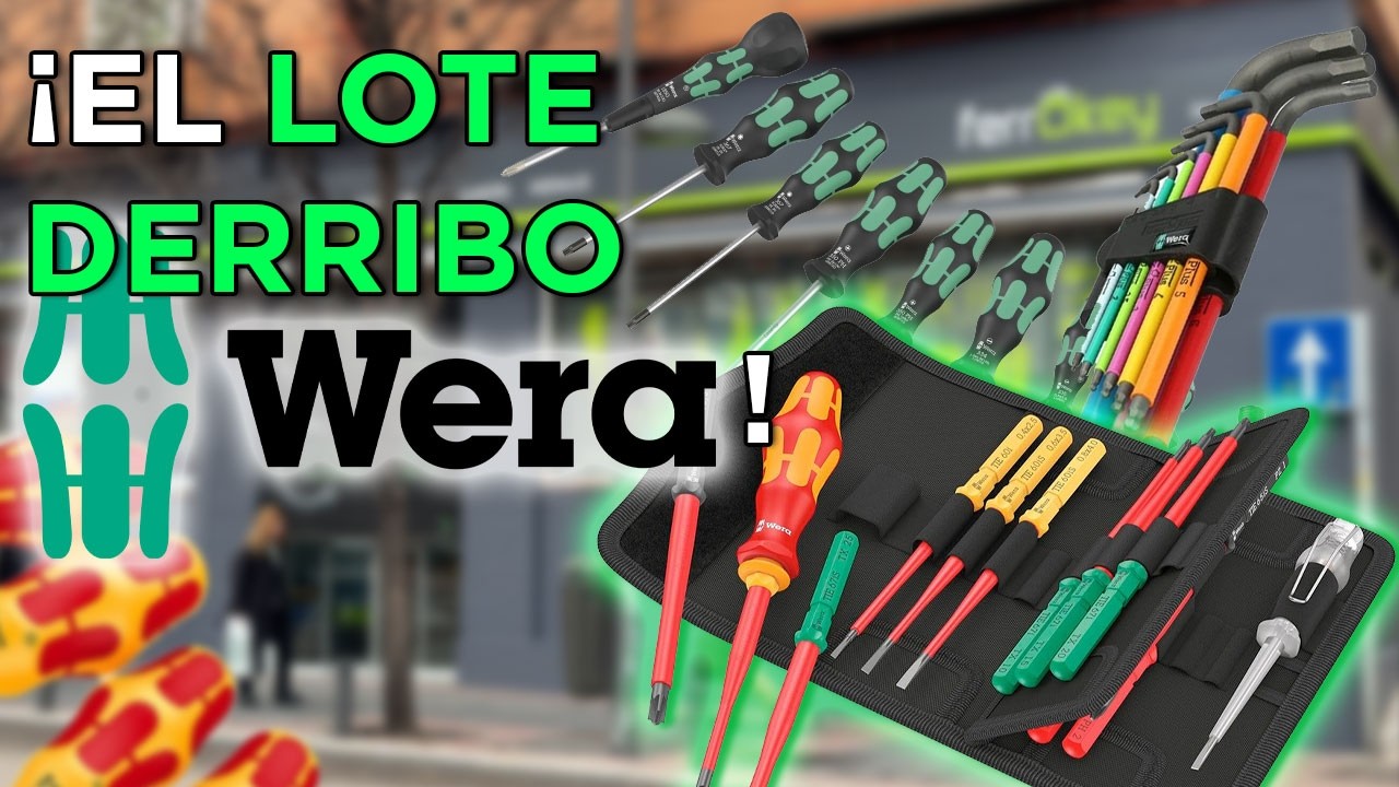 &iexcl;EL LOTE DERRIBO WERA! 💥 Los 3 Kits Imprescindibles en Un Solo Pack (y M&aacute;s Baratos)