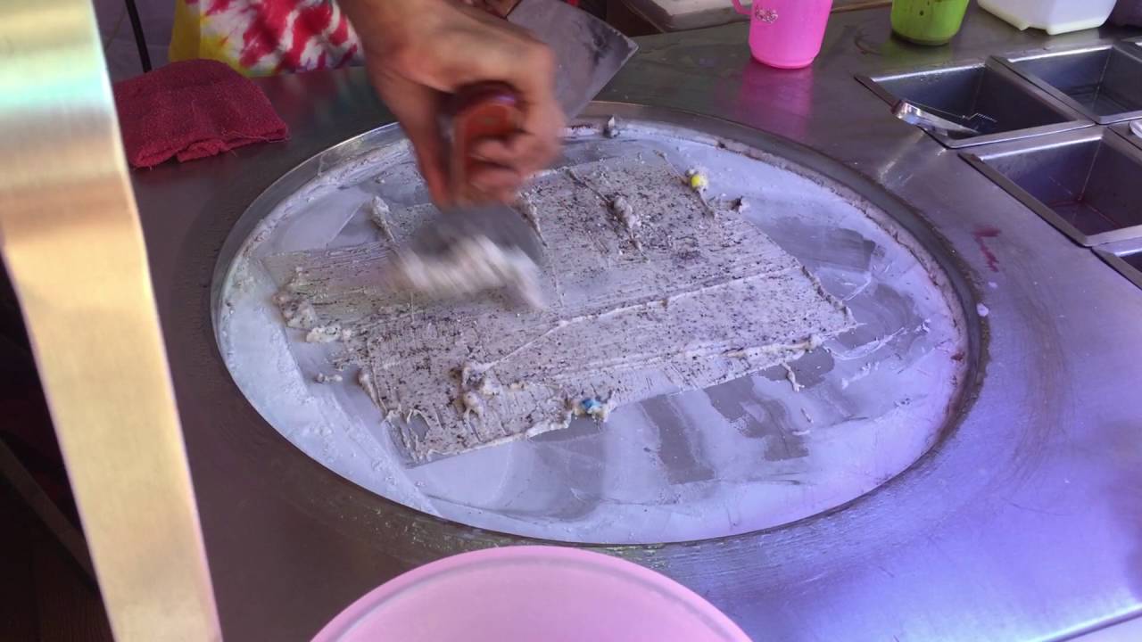 Ko Phi Phi ice cream rolls