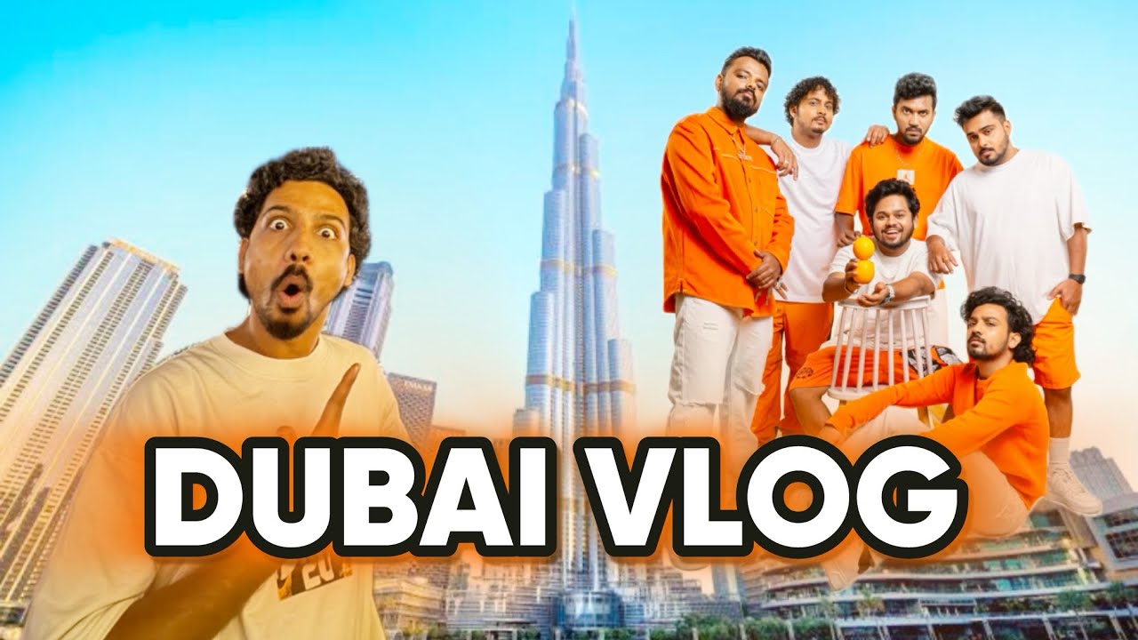 My first international trip ￼DUBAI With ​⁠@ourangejuicegang6 😍⚡️