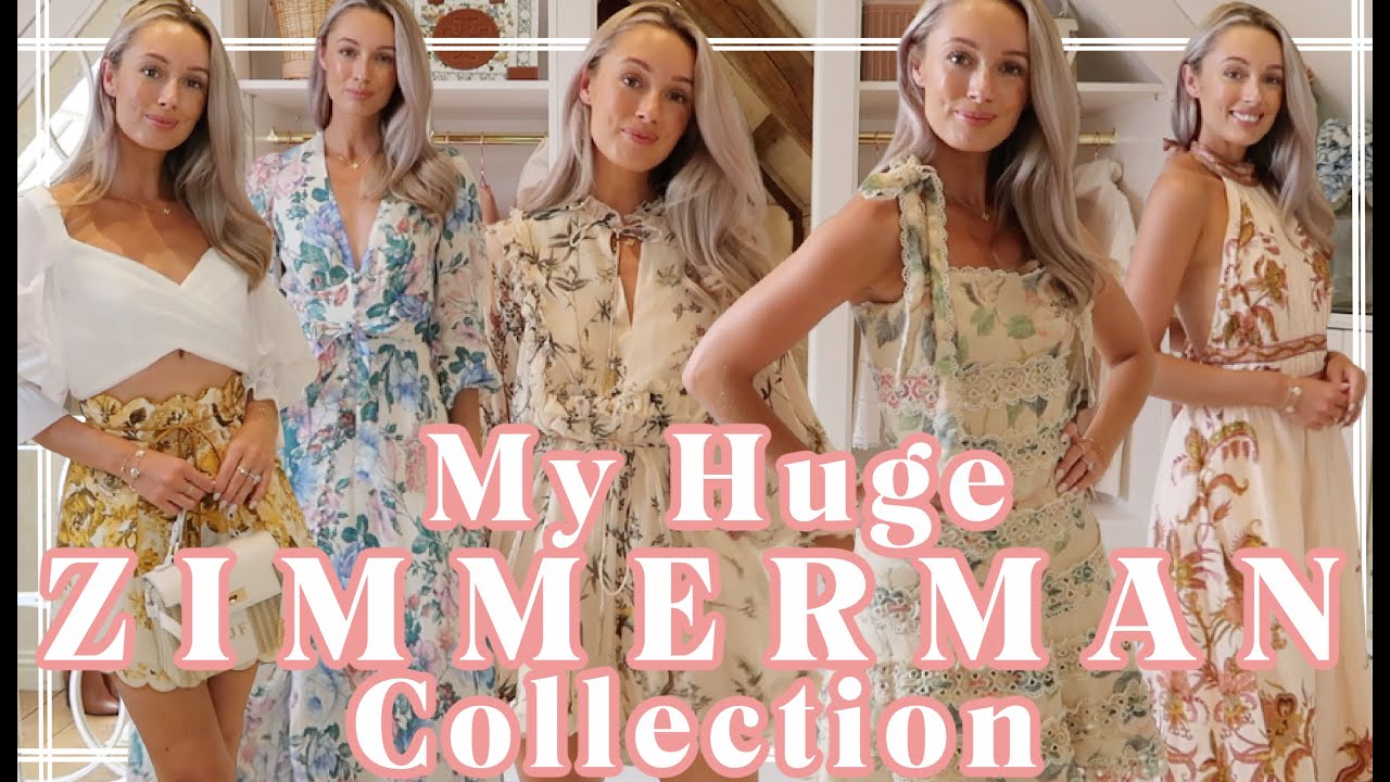 MY HUGE ZIMMERMAN COLLECTION // Trying EVERYTHING On // Fashion Mumblr