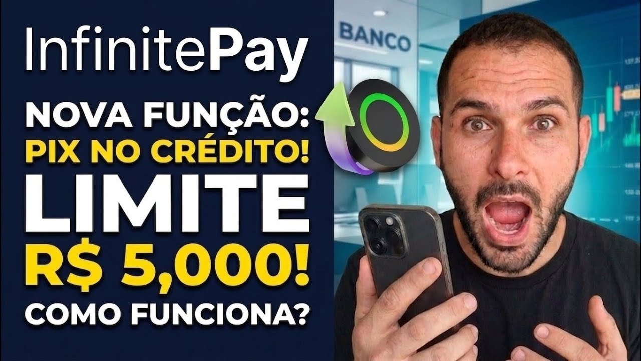 Pix no cr&eacute;dito no infinitepay,! COMO FUNCIONA ESSA NOVA FUN&Ccedil;&Atilde;O DO APP