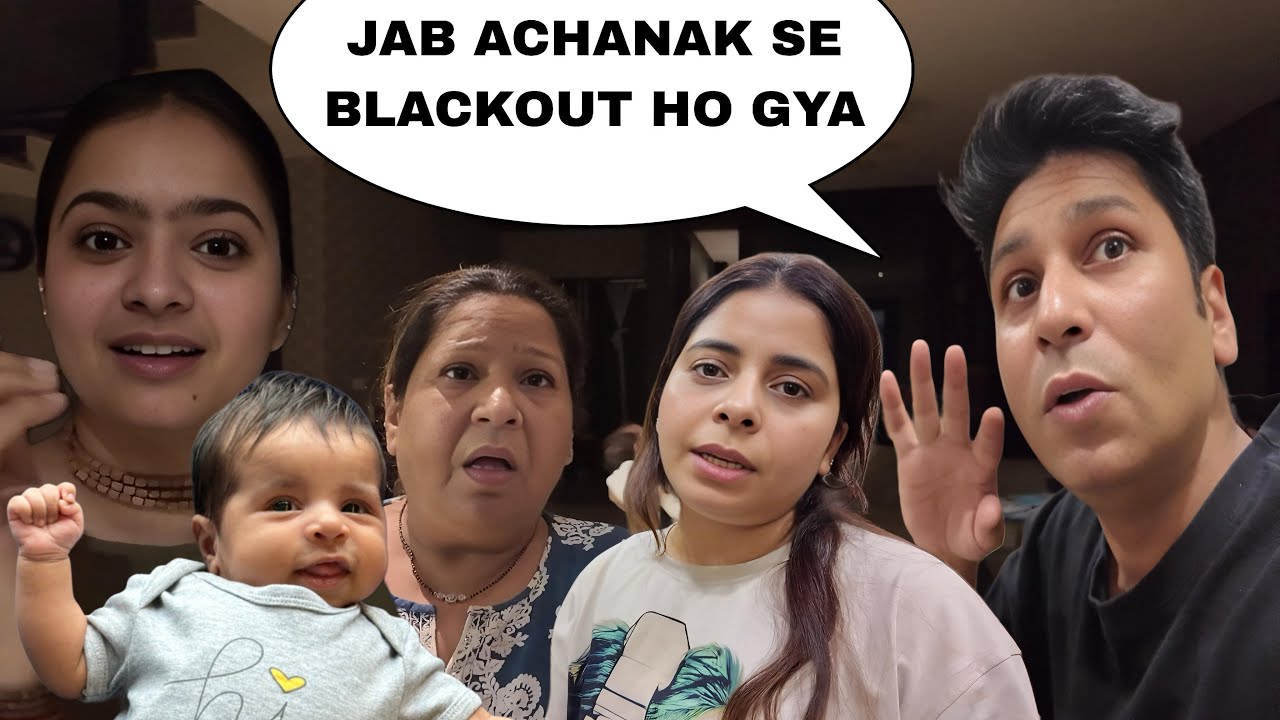 MAMMA APNI GALTI KABHI NHI MANTE | Amritsar mein Blackout ||  Amritsar vlogs | Mani Lehri vlogs