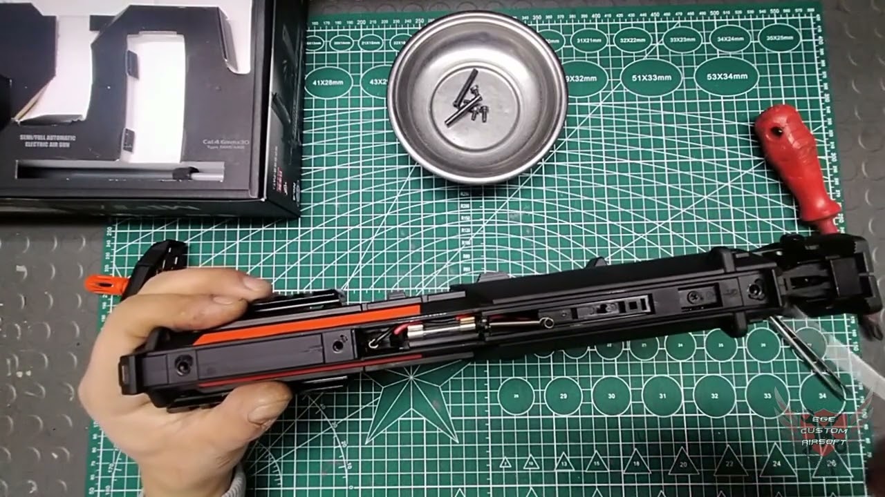 Tokyo Marui MP7A1 disassebly - reassembly