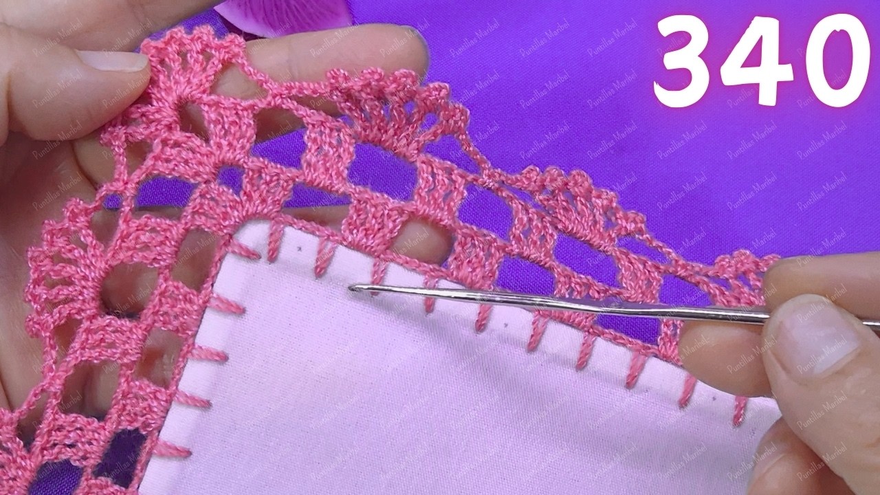 Te presento esta minipuntilla fácil de hacer en servilletas pequeñas  340