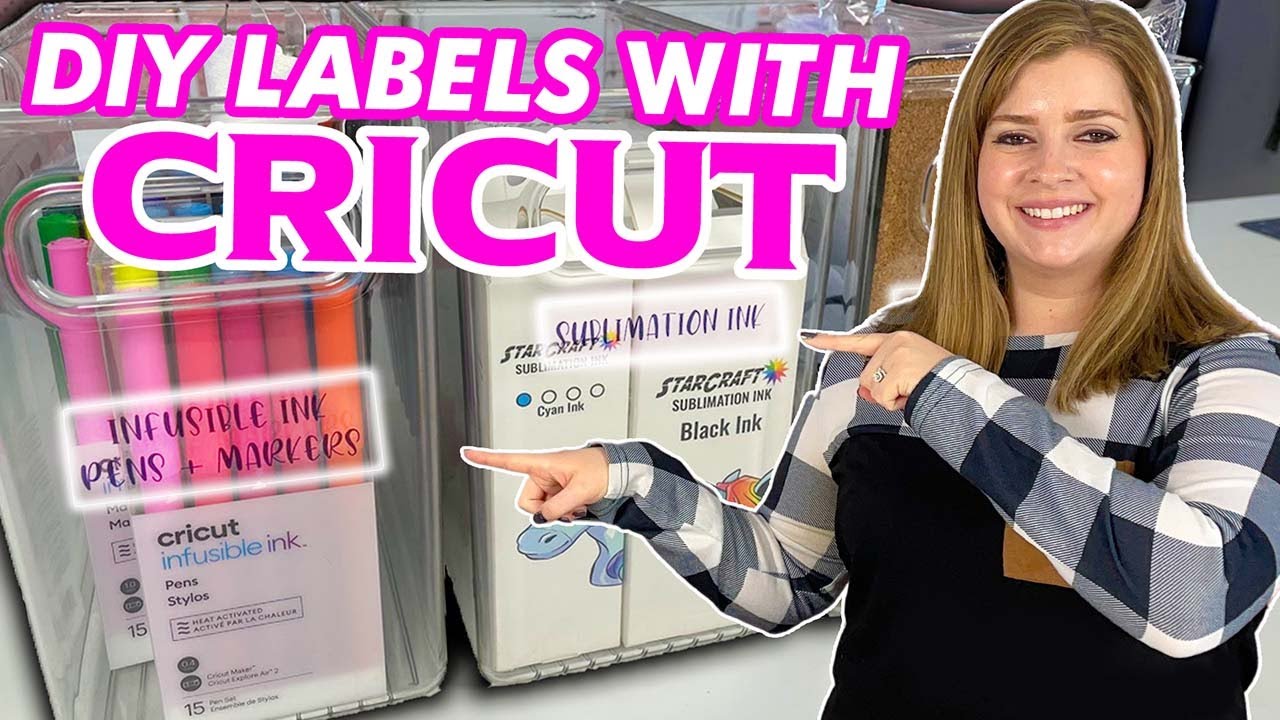 Как сделать чёткую печать и вырезать этикетки с помощью Cricut | Этикетки своими руками с Cricut