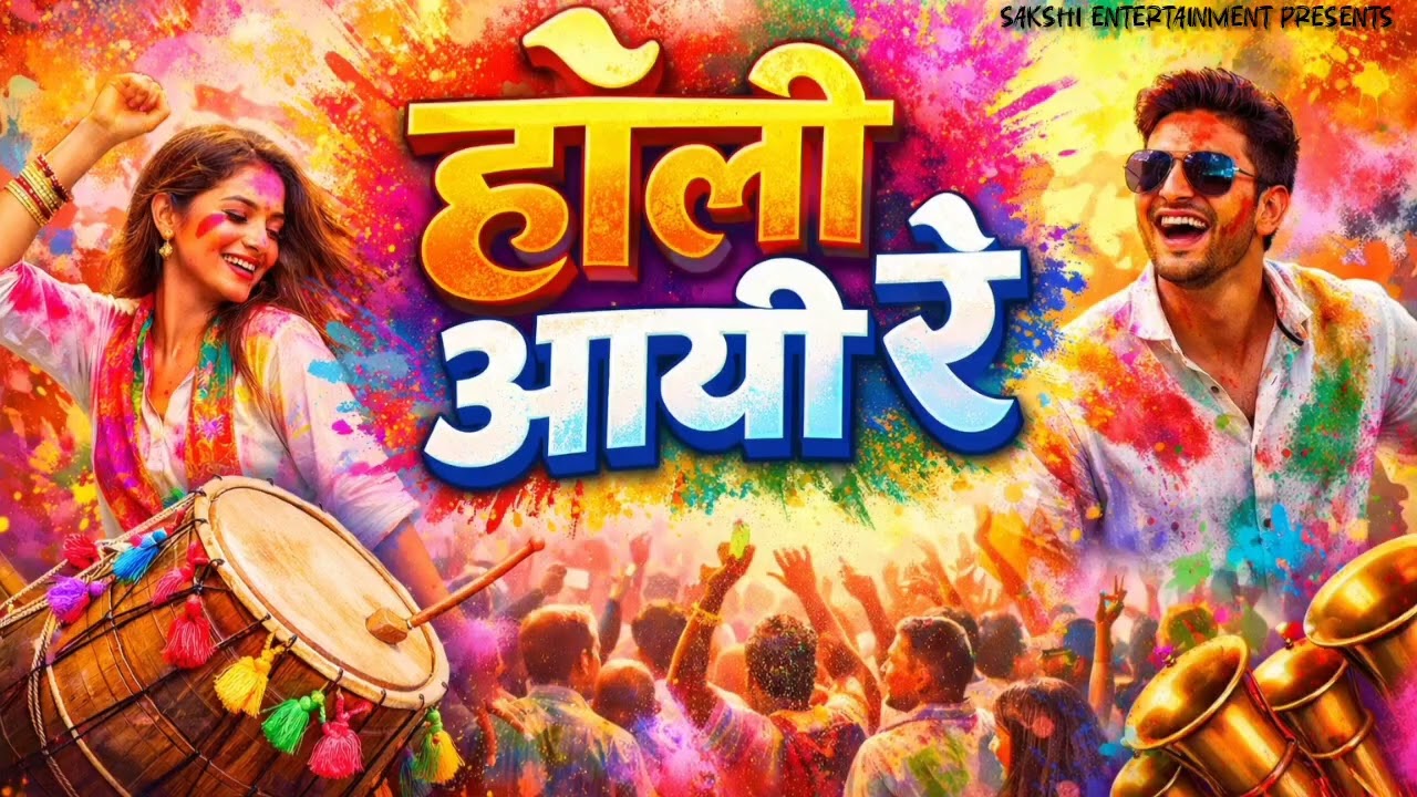 Holi Aayee Re – Rangon Ka Celebration | Latest Holi Song 2026 🎶