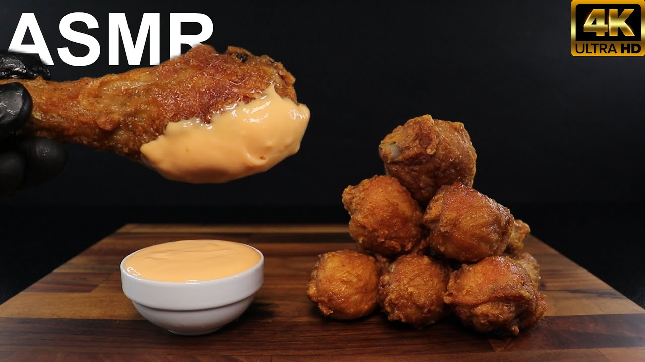 🍗🧀 SIMPLE CHEESY KFC STYLE CHICKEN BUT THE EATING SOUNDS ARE NEXT LEVEL 🤯