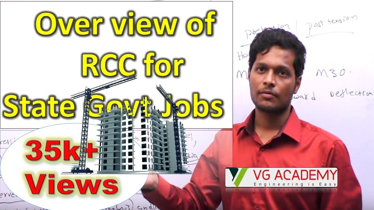 OVERVIEW ON RCC FOR STATE GOVT JOBS