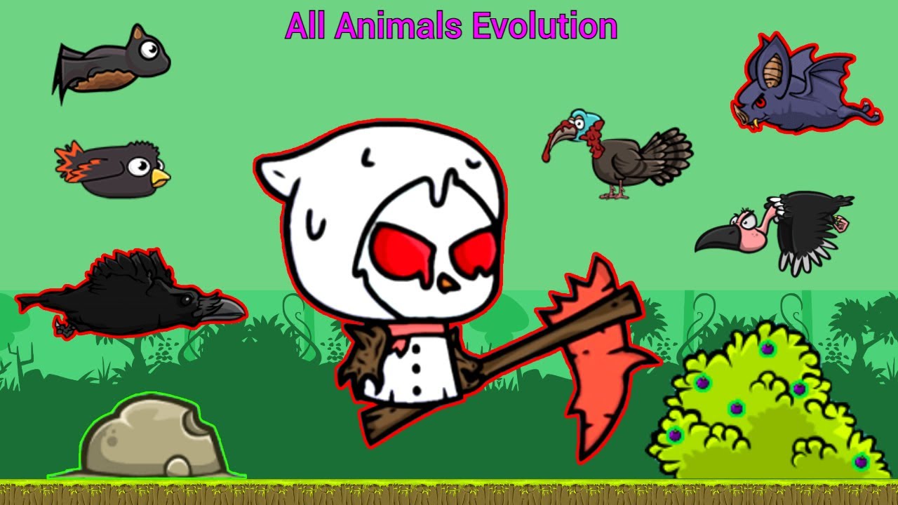 All Animals Evolution With Epic Xmas Reaper (EvoWorld.io)