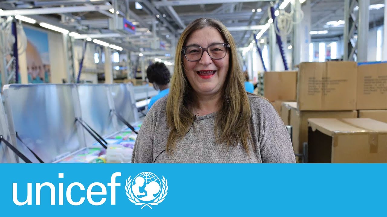 From the UNICEF Global Supply and Logistics Hub to children in Ukraine