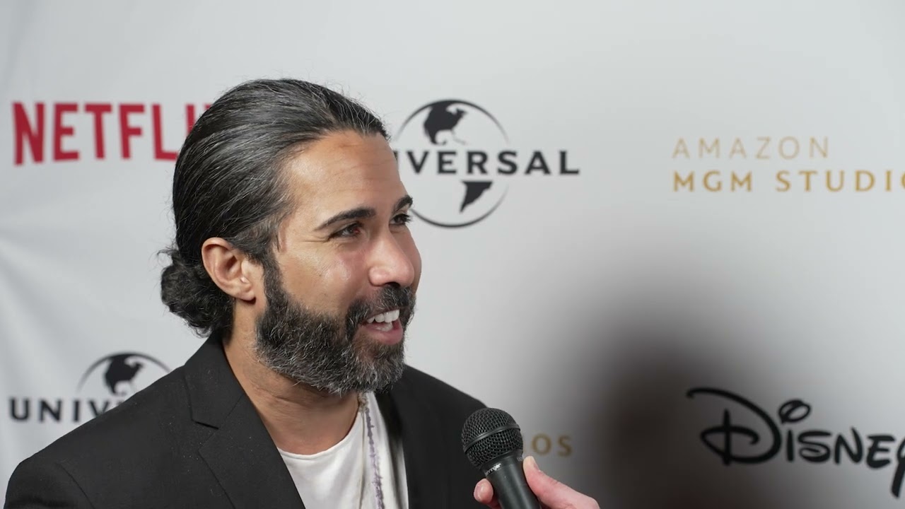 Savan Kotecha - HMMA red carpet with Byron Burton