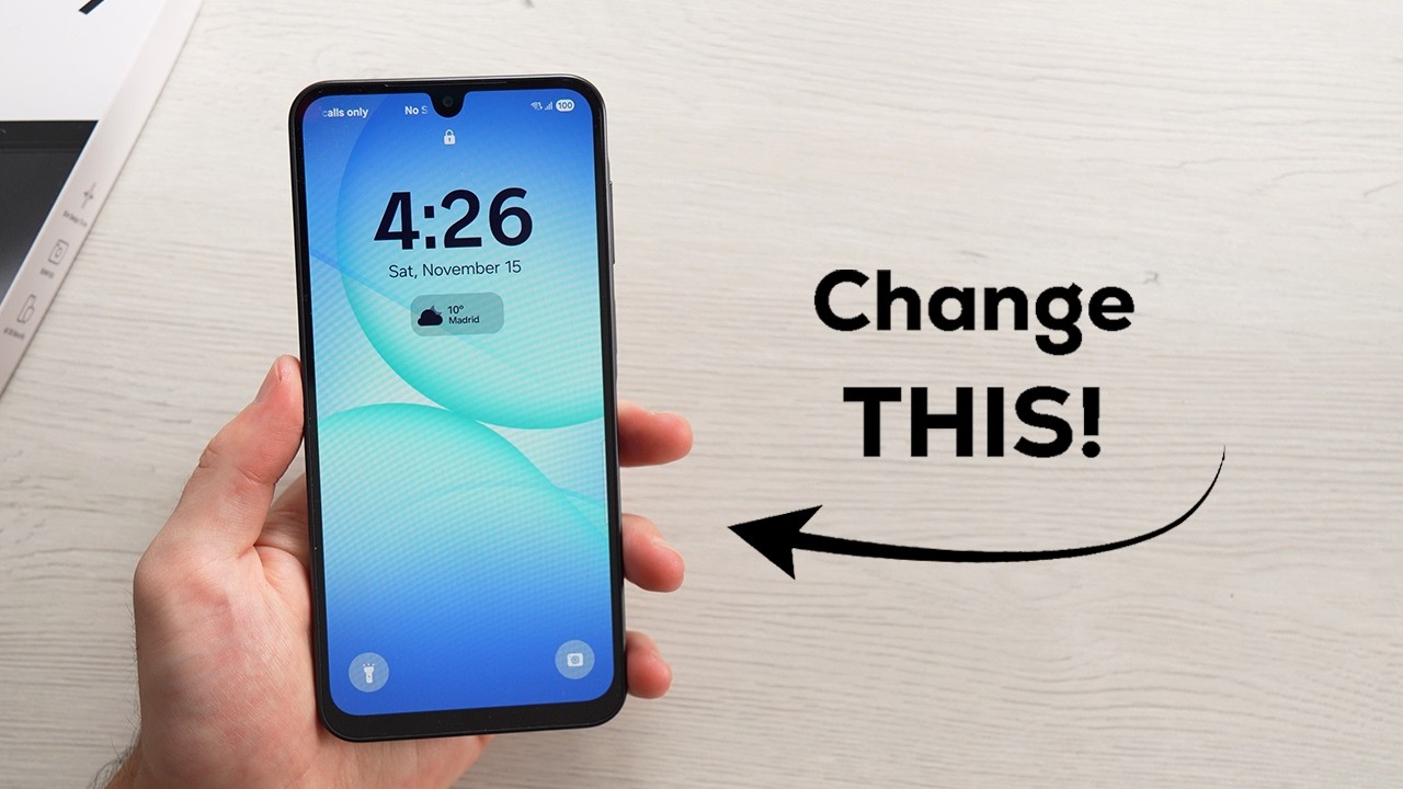 Galaxy A17 - Change These Settings Immediately!