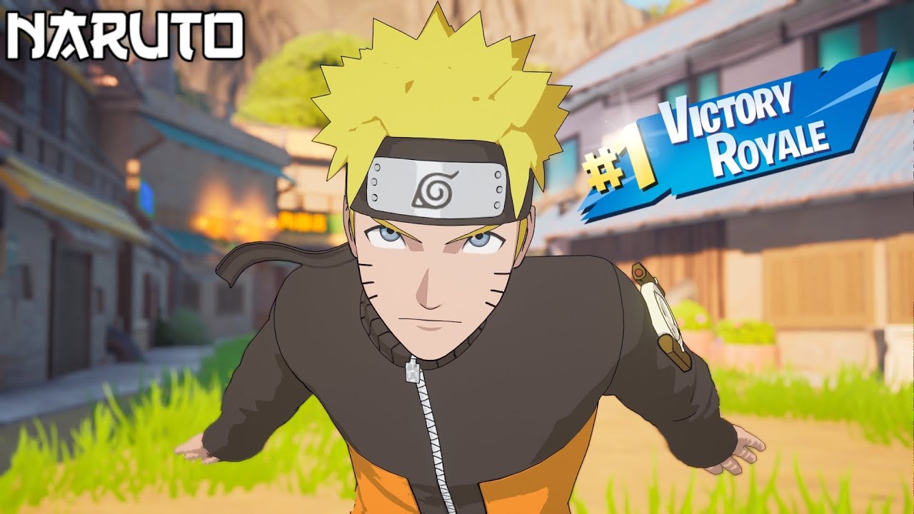 Victoria con la skin NARUTO Fortnite - Masche