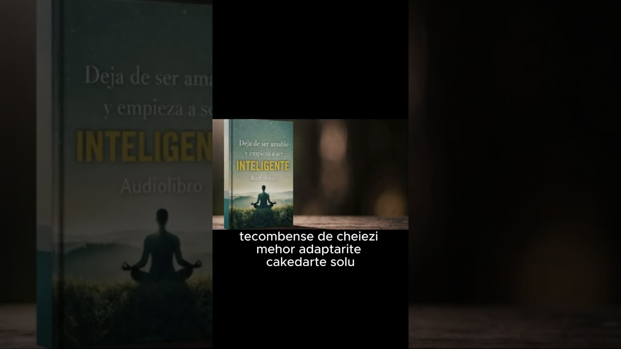 “DEJA de ser Bueno y Empieza a ser INTELIGENTE”