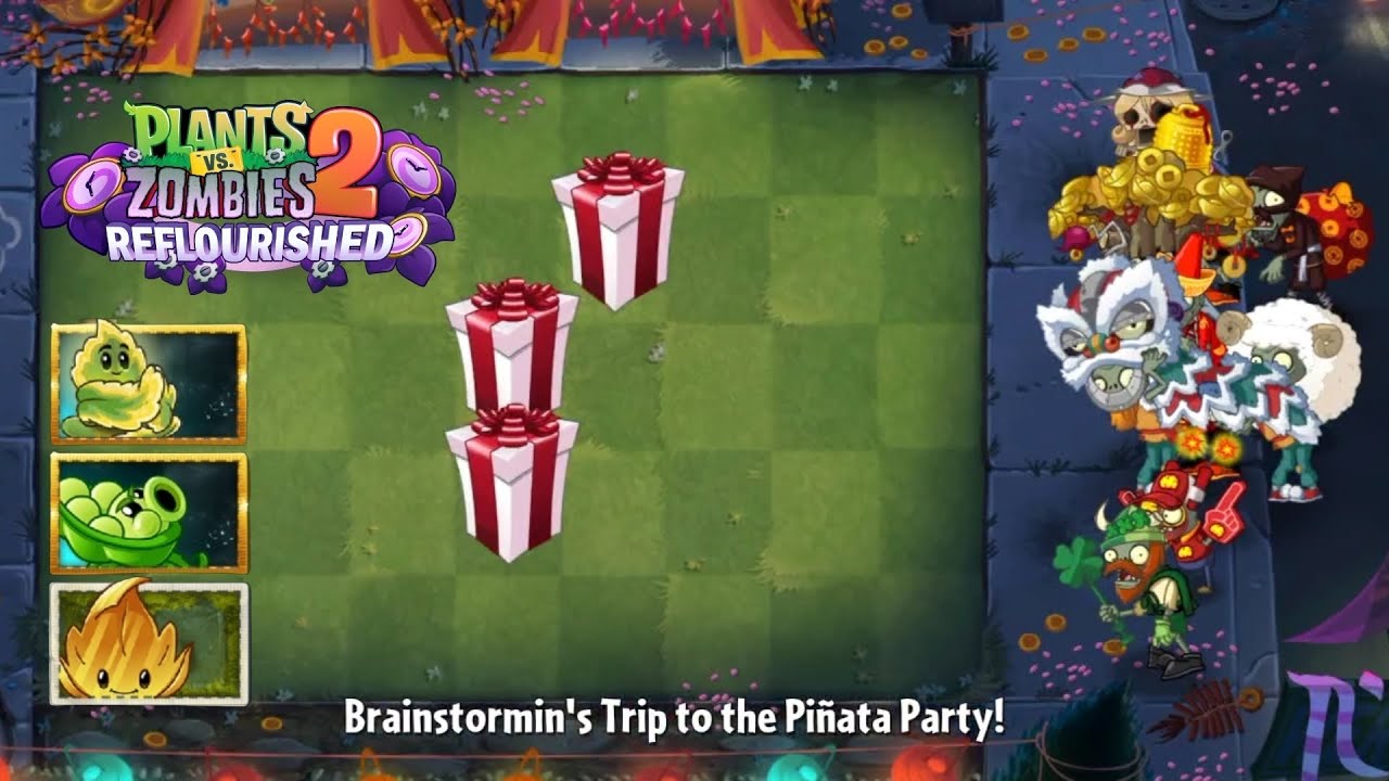 Plants VS Zombies 2 Reflourished: Piñata Party (17/2/2026)