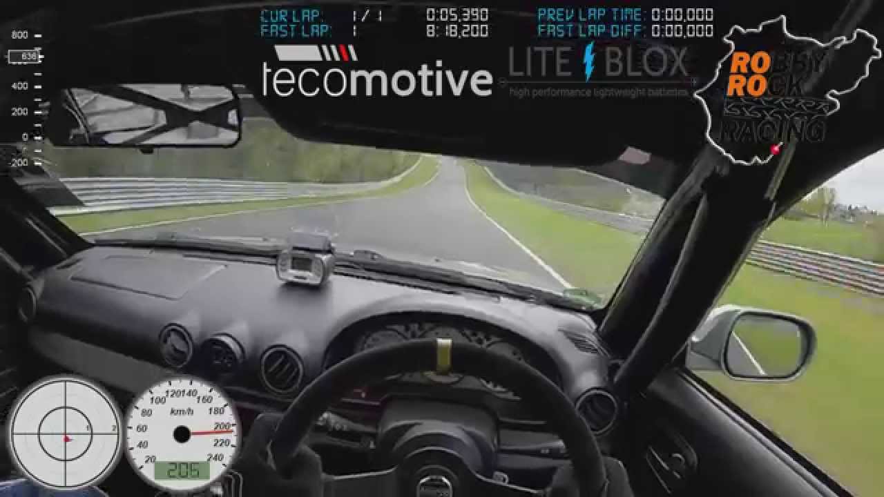 Nissan Silvia S15 Nurburgring Driverseye 8.18 btg