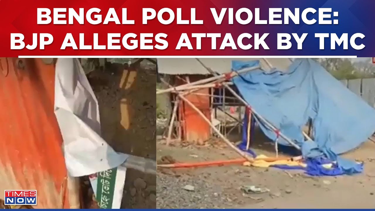 Bengal Poll Violence: BJP Alleges Attack By TMC In Birbhum, Claims Booth Vandalised By TMC | LS Poll