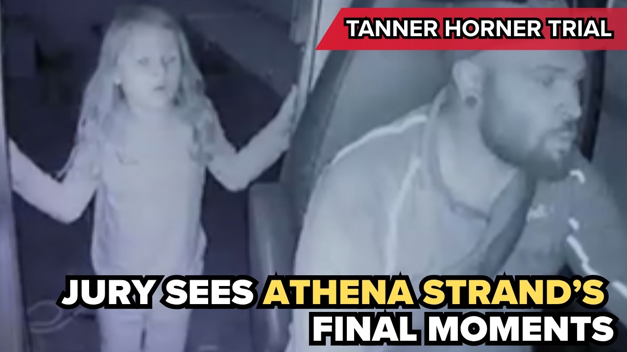 Jurors see video of abduction and murder of Athena Strand