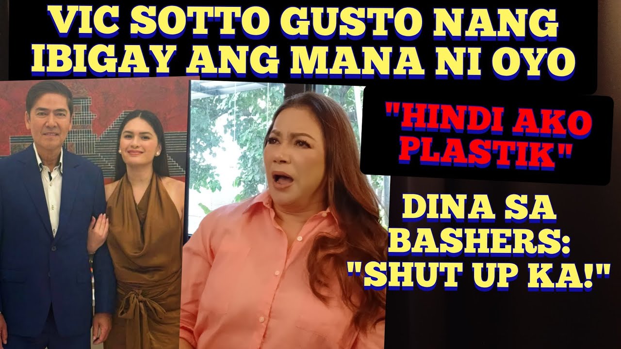 VIC SOTTO GUSTO NANG IBIGAY ANG MANA NI OYO SOTTO! BAKIT NGA BA?