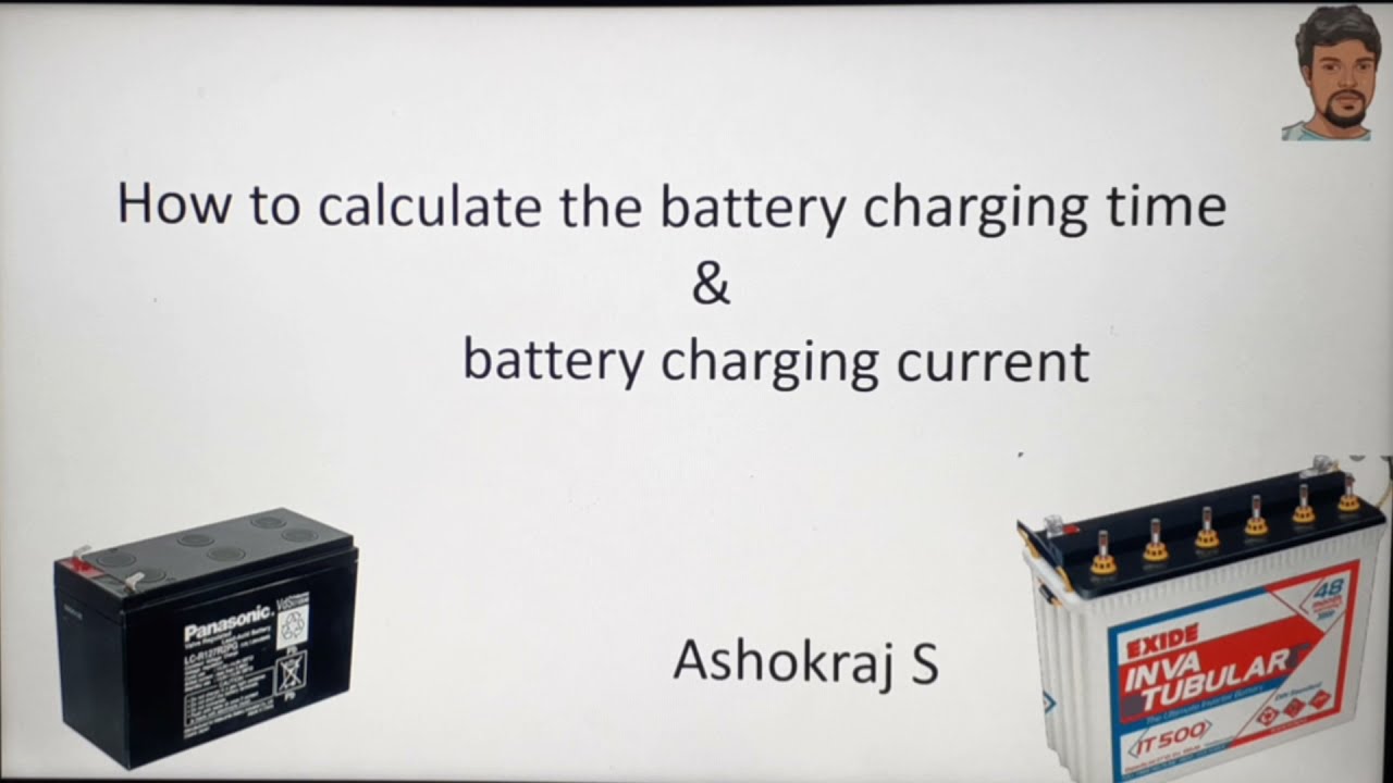 How to calculate Inverter battery charging current and Inverter battery charging time || Tamil