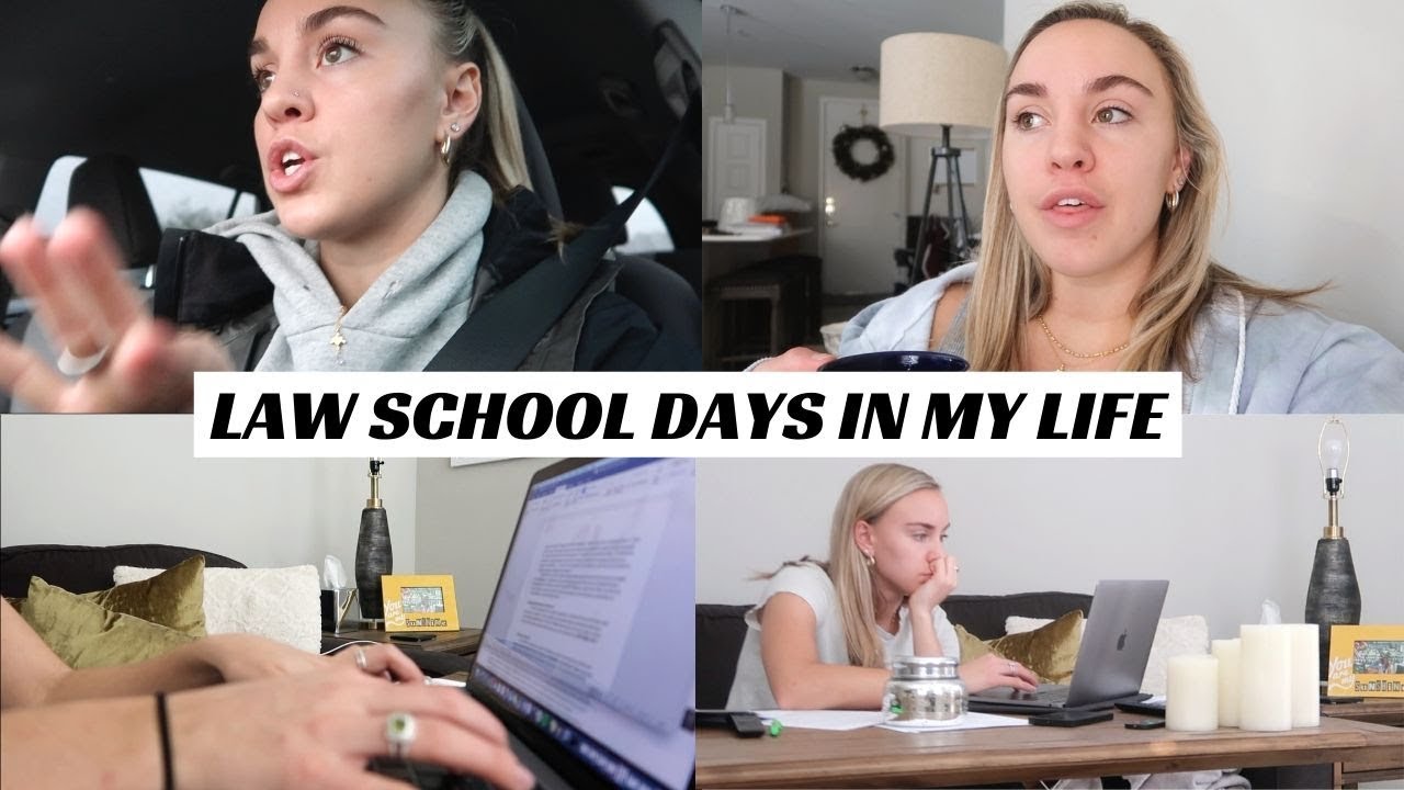 LAW SCHOOL VLOG: productive weekend, writing a paper, etc.