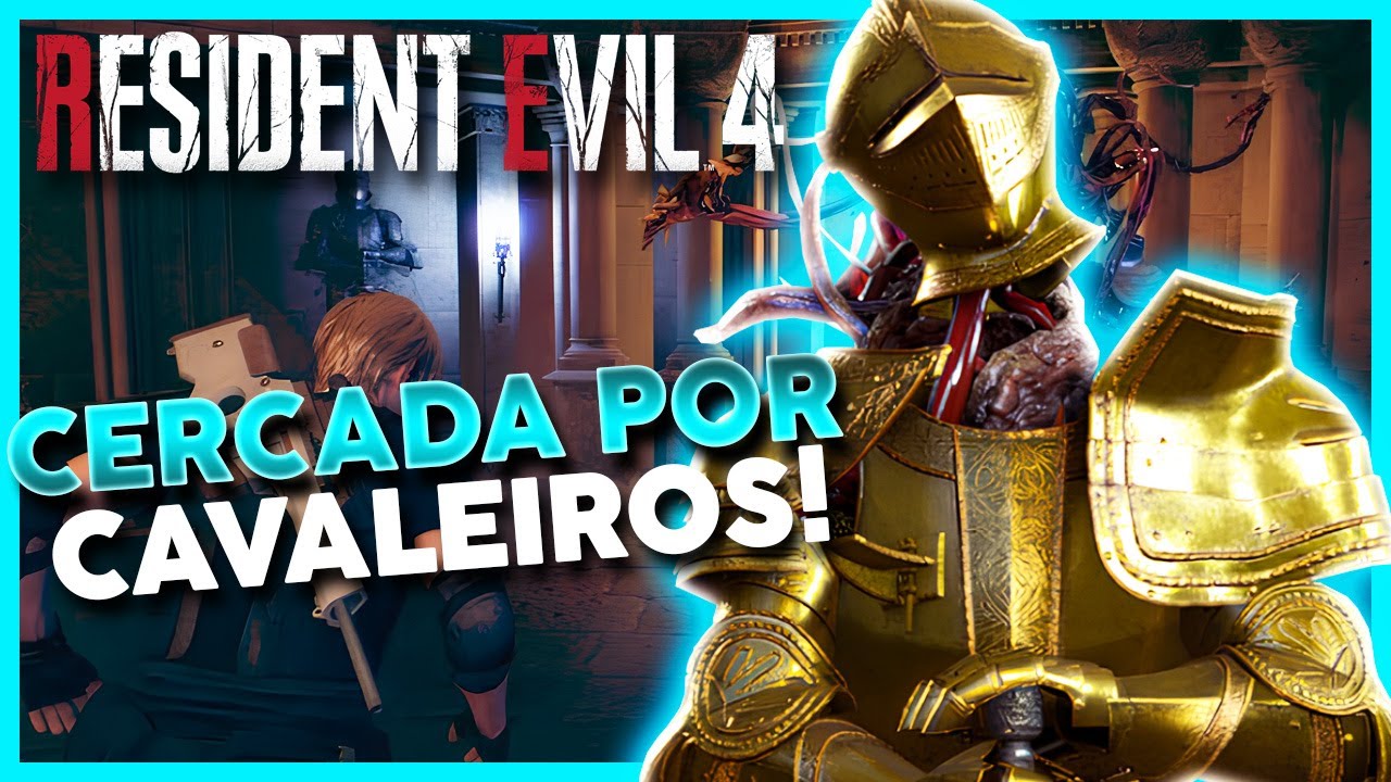 AS ESTÁTUAS ESTÃO VIVAS: CAVALEIROS IMPIEDOSOS | Resident Evil 4 Remake - PART #15