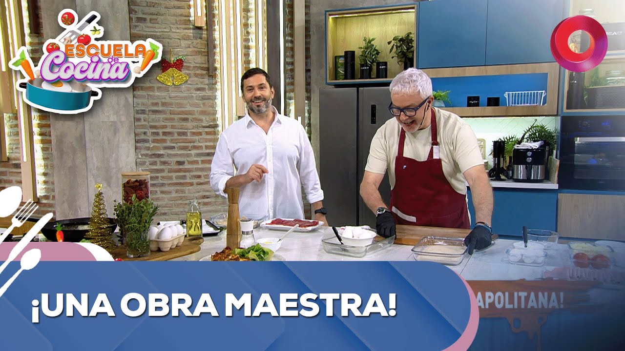 &iexcl;Una obra maestra! | #EscuelaDeCocina Completo - 23/12 - El Nueve