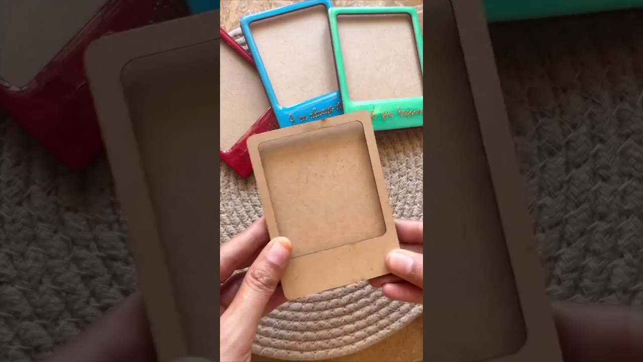 Frame your memories in style with a custom MDF color photo frame