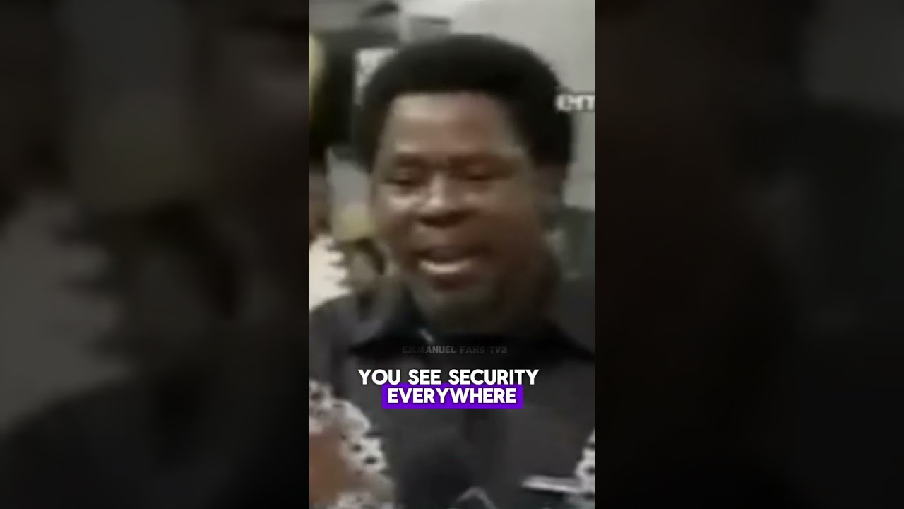 watch this ‼️if you Think we are IDOLIZING PROPHET T.B JOSHUA 🤐