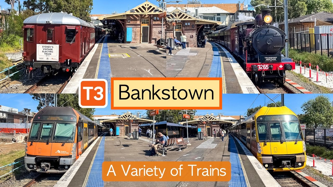 Transport for Sydney Vlog 879: Bankstown Part 5 - A Variety of Trains Before Shutdown