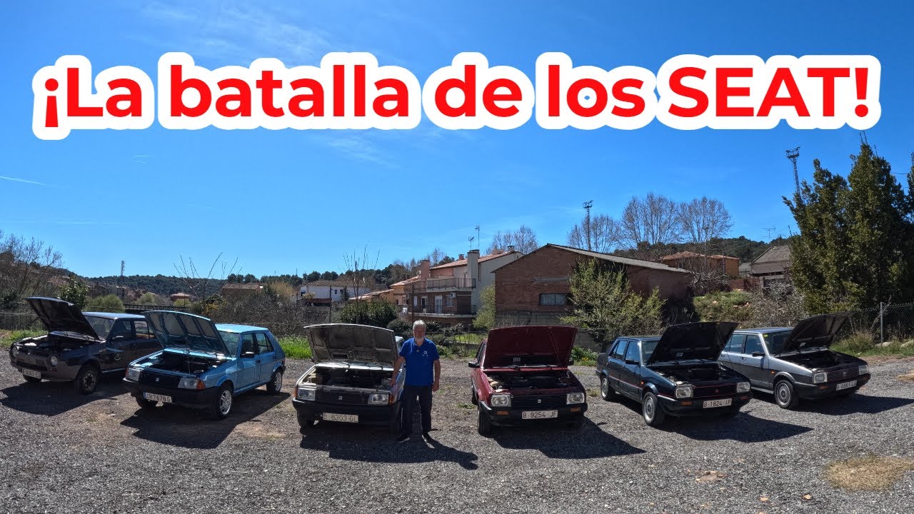 Comparativa definitiva: SEAT Ritmo, SEAT Ronda y todas las versiones del SEAT Málaga cara a cara