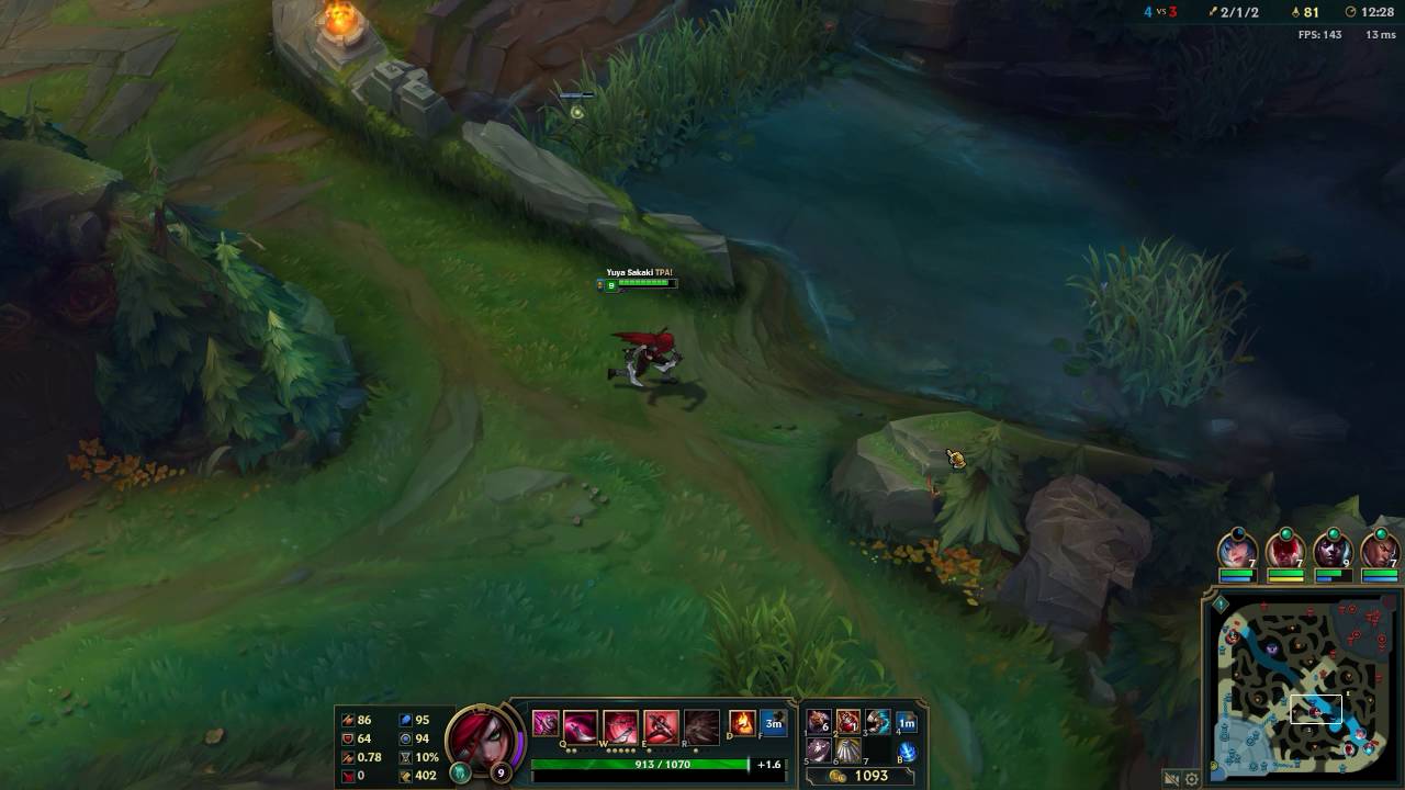 Katarina vs Anivia League of Legends