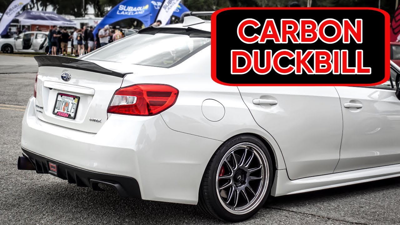 Noble R Style Duckbill Spoiler Install 2015-2021 WRX & STI