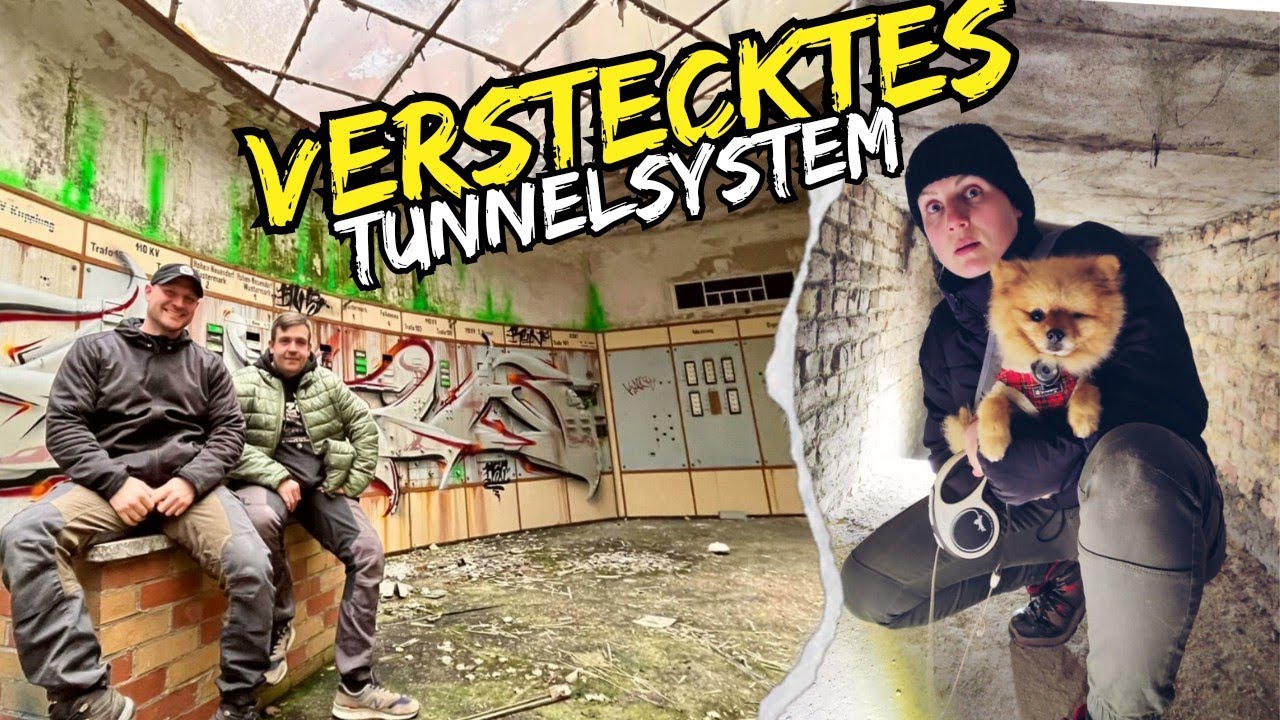 Lost Place Berlin verstecktes Tunnelsystem & Kraftwerk entdeckt #VLOG