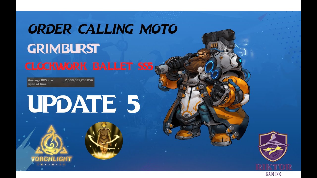 Torchlight Infinite  SS5 - Order Calling Moto Update #5 - 1T+ DPS Achieved