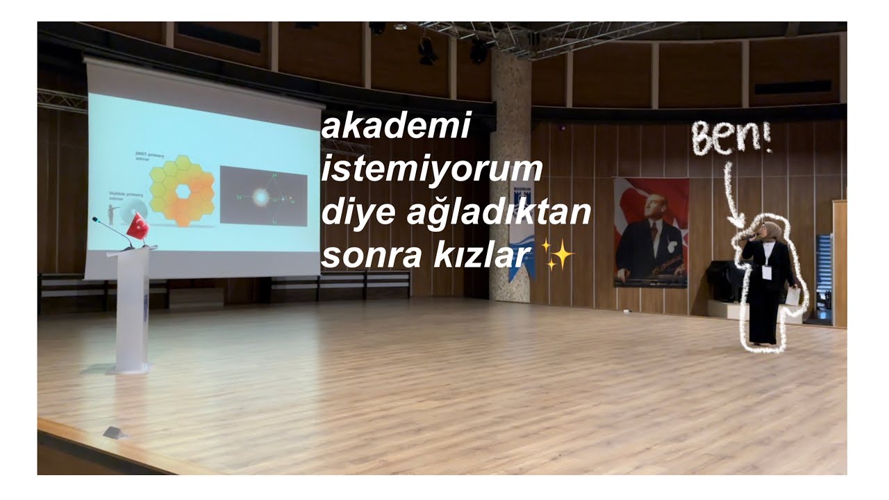ilk akademik kongreme katıldım | türkiye fizik derneği, bodrum, sözlü sunum